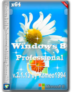 Windows 8 x64 Professional v.2.1.13 by Romeo1994 (2013) Русский
