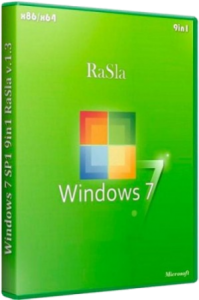 Microsoft Windows 7 SP1 x86-x64 9in1 RaSla v1.5 (2013) Русский