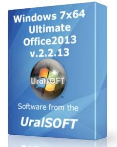 Windows 7 x64 Ultimate & Office2013 UralSOFT v.2.2.13 (2013) Русский