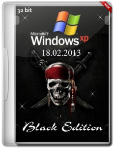 Windows XP Professional SP3 Black Edition (18.02.2013) (x86) [2013] Русский + Английский