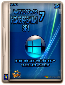 Windows 7 SP1 Home Premium x64 DDGroup [v.3]18.02.13 (2013) Русский