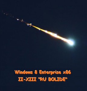 Microsoft Windows 8 Enterprise x86 II-XIII "RU BOLIDE" v3 (2013) Русский