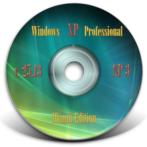 Windows XP SP3 IDimm Edition Full/USB/Lite 25.13 RUS (VLK) (2013) (Русский)