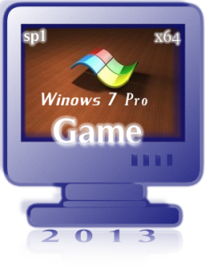 Windows 7 Pofessional sp1 Game xl [x64] by Vlazok [2013] Русский