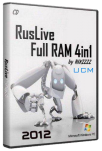 RusLiveFull CD by NIKZZZZ 11/03/2013 (UnCriticalMod 20.03.2013) (x86+x64) [2013]