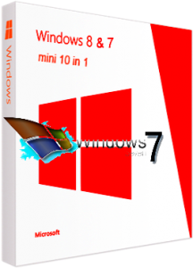 Windows 7 & 8 (10in1) mini by Bukmop (x86+x64) [2013] Русский