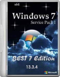 Windows 7 SP1 x64 RU BEST 7 Edition Release 13.3.4 (2013) Русский