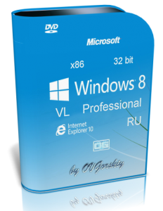 Microsoft® Windows® 8 x86 Professional VL Ru by OVGorskiy® 03.2013 (Русский)