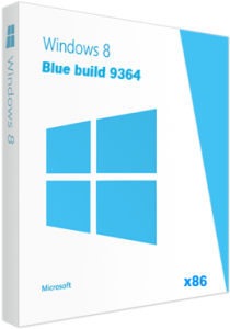 Windows 8 pro [x86] Blue build 9364 by Bukmop (2013) Русский + Английский