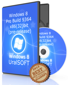Windows 8 Pro Build 9364 x86 (pre-release) UralSOFT (2013) Русский + Английский
