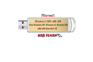 Windows 7 SP1 Plus XP 8 PE x86 x64 StartSoft 22 (2013) Русский