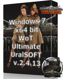Windows 7 x64 WoT Ultimate UralSOFT v.2.4.13 (2013) Русский