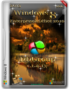 Windows 8 x86 Enterprise&Office 2010 Pro Plus SP1 VL by DDGroup [v.1.4.13] Русский