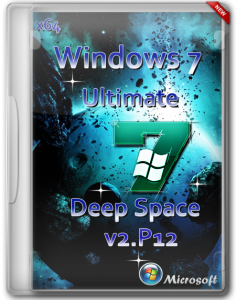 Windows 7 SP1 Ultimate Deep Space x64 v2.P12 by Дальтик (2013) Русский