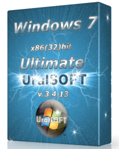 Windows 7 x86 Ultimate UralSOFT v.3.4.13 (2013) Русский