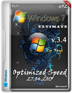 Windows 7 Ultimate Optimized Speed by Yagd v.3.4 ( x86) [27.04.2013] Русский