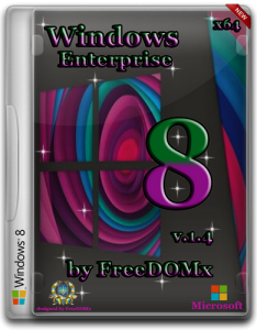 Windows 8 Enterprise x64 v.1.4 by FreeDOMx (2013) Русский