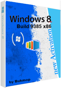Windows 8 Pro VL Preview [x86] new [build 9385] by Bukmop (2013) Английский+Русский+Польский