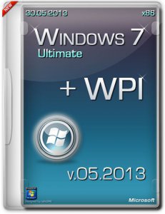 Windows 7 SP1 32 bit + WPI ot 05.2013 by Качающий001 (2013) Русский