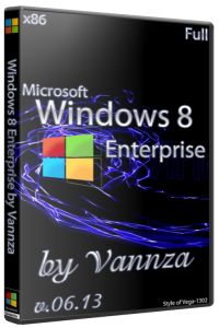 Windows 8 x86 Enterprise Vannza Full 06.13 (2013) Русский