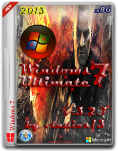 Windows 7 Ultimate SP1 x86 by vladios13 v.3.2.7 (2013) Русский