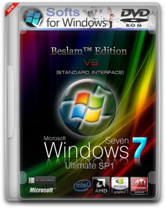 Windows 7 Ultimate SP1 (x86/x64) Beslam™ Edition [v9] 1DVD (2013) Русский