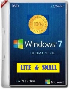 Microsoft Windows 7 SP1 Ultimate x86-x64 RU Lite & Small 7DD by Lopatkin (2013) Русский