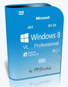 Windows 8 Professional VL x64 OVGorskiy 06.2013 (2013) Русский