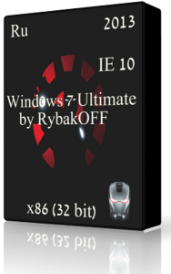 Windows 7 Ultimate Iron Man Edition x86 SP1 RybakOFF v.13.06.13 (2013) Русский