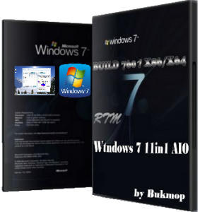 Windows 7 SP1 11in1 AIO by Bukmop (x86-x64) [2013] Русский