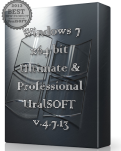 Windows 7 Ultimate & Professional UralSOFT v.4.7.13 (x64) [2013] Русский