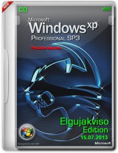 Windows XP Pro SP3 x86 Elgujakviso Edition 07.2013 (2013) Русский