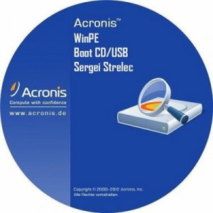 Acronis WinPE Boot CD/USB Sergei Strelec (2013) Русский