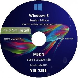 Microsoft Windows 8 Pro VL x86 RU Lite & Sm 130722 by Lopatkin (2013) Русский