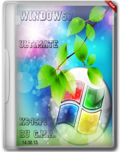 Windows 7 Ultimate SP1 IE10 G.M.A. v.14.08.13 (x64]) [2013] Русский