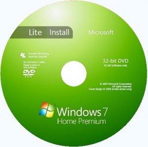 Microsoft Windows 7 SP1 HomePremium x86 RU Lite Basis by Lopatkin (2013) Русский