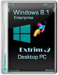 Microsoft Windows 8.1 Enterptise 6.3.9431 x86 RU Extrim x2 Desktop PC by Lopatkin (2013) Русский