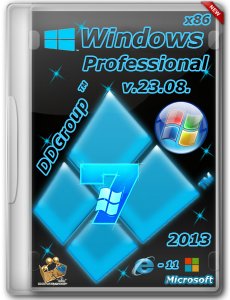 Windows 7 Pro SP1 Neon Design [v.23.08] by DDGroup™ (x86) [2013] Русский