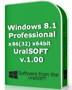 Windows 8.1 Pro UralSOFT v.1.00 (x86x64) [2013] Русский