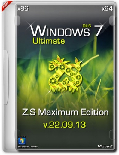 Windows 7 Ultimate SP1 Z.S Maximum Edition TermitBOSS v.22.09.13 (32bit+64bit) (2013) Русский