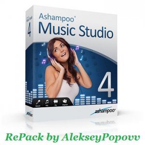 Ashampoo Music Studio 4 4.1.1.38 RePack by AlekseyPopovv (2013) Русский