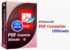 4Videosoft PDF Converter Ultimate 3.1.16.17090 (2013) Английский присутствует