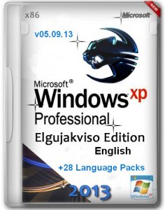 Windows XP Pro SP3 x86 Elgujakviso Edition (v05.09.13) (2013) Английский