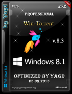 Windows 8.1 Professional RTM (x32) Optimized by Yagd v.8.3 [05.09.2013] Русский