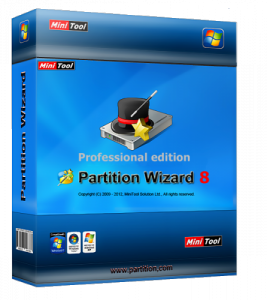 MiniTool Partition Wizard Professional v 8.1 (2013) Английский