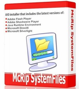 McRip SystemFiles 2.0.2013.09.13 (2013) Английский