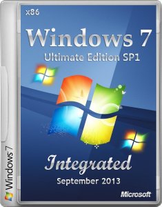 Windows 7 ultimate edition SP1 Integrated September (x86) (2013) [DE/EN/RU]