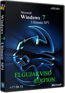 Windows 7 Ultimate SP1 x86/x64 Elgujakviso Edition (v17.09.13) Русский