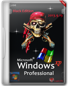 Windows XP Professional SP3 Black Edition (x32) (19.09.2013) Русский присутствует
