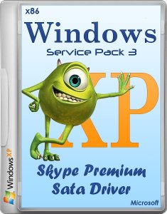 Windows Xp Professional SP3 Skype Premium + Sata Driver (x86/Oktober) (2013) Английский